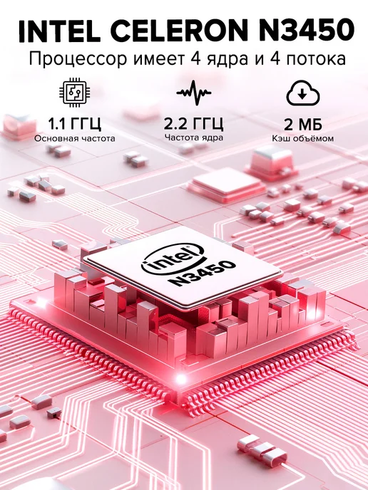 Ноутбуки для работы и учебы 14" RAM 6ГБ SSD 128 ГБ, 6 ГБ, 128 ГБ, фото 3