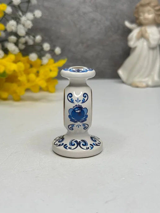 LILYTOYS Пасхальный подсвечник под церковную свечу, синий, фото 3