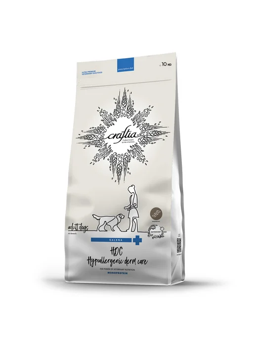 Сухой корм CRAFTIA Galena Hypoallergenic для собак, 10 кг