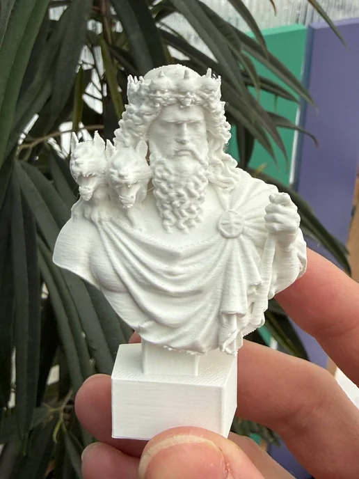 3D Картина Аид настольная малая, белый