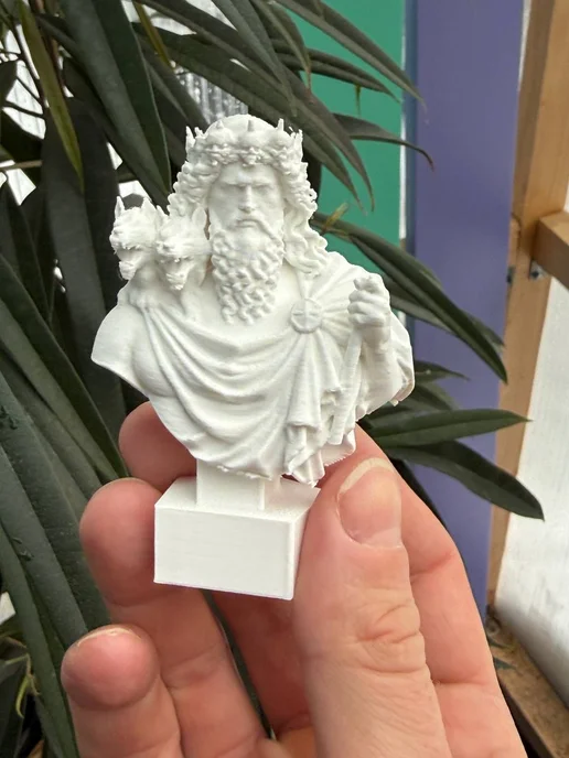 3D Картина Аид настольная малая, белый, фото 3