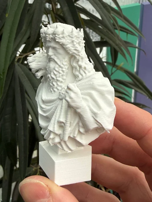 3D Картина Аид настольная малая, белый, фото 4