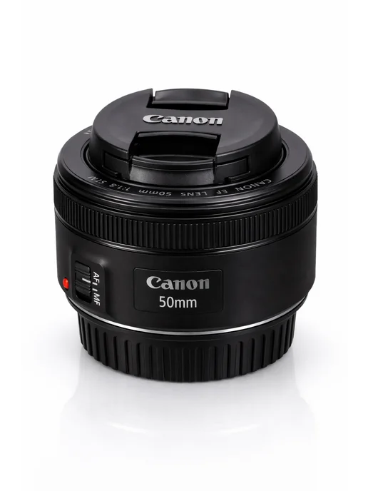 CANON Объектив для фотоаппарата RF 50mm F1.8 STM, черный, canon ef, фото 2