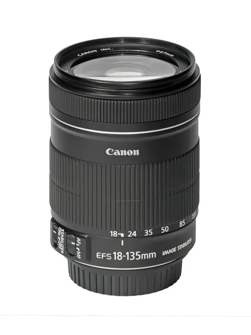 CANON EF-S 18–135mm f 3.5–5.6 IS, черный