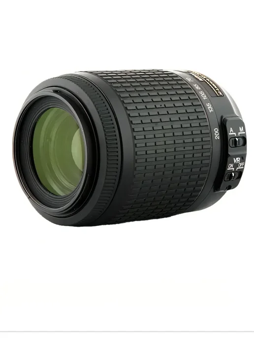 CANON Объектив AF-S DX NIKKOR 55-200mm, f 4-5.6, ED VR, черный, фото 2