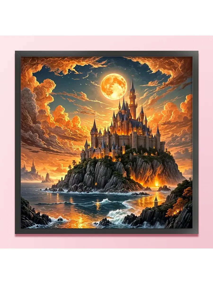 Кастл Castle Набор для вышивки крестом 14CT 40x40см