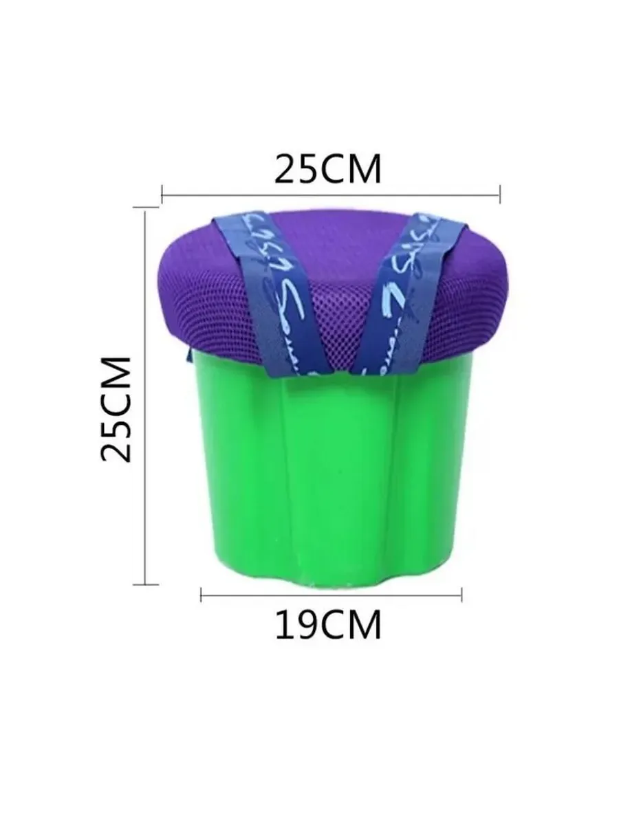 Садовый стул из ABS пластика 25x19x25 см