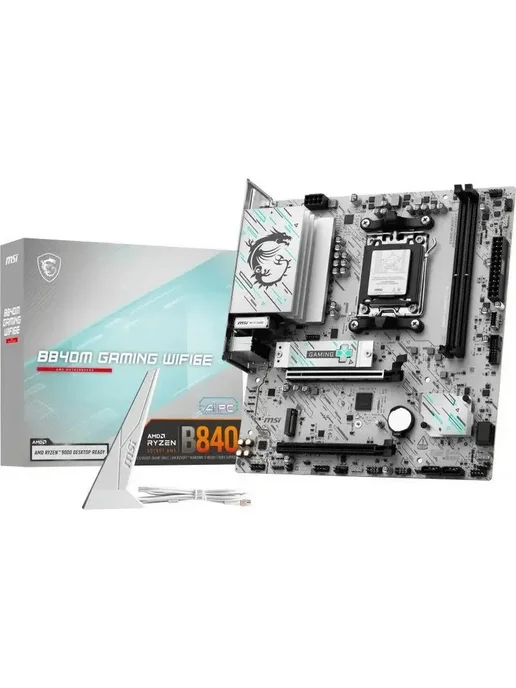 MSI Материнская плата B840M GAMING WIFI6E, серый, фото 3