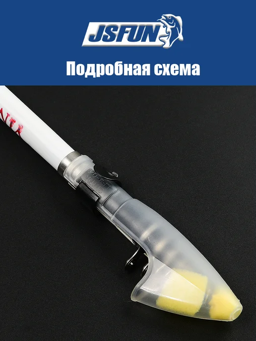 Телескопическая удочка для ловли на поплавок карбоновая, черный, фото 3