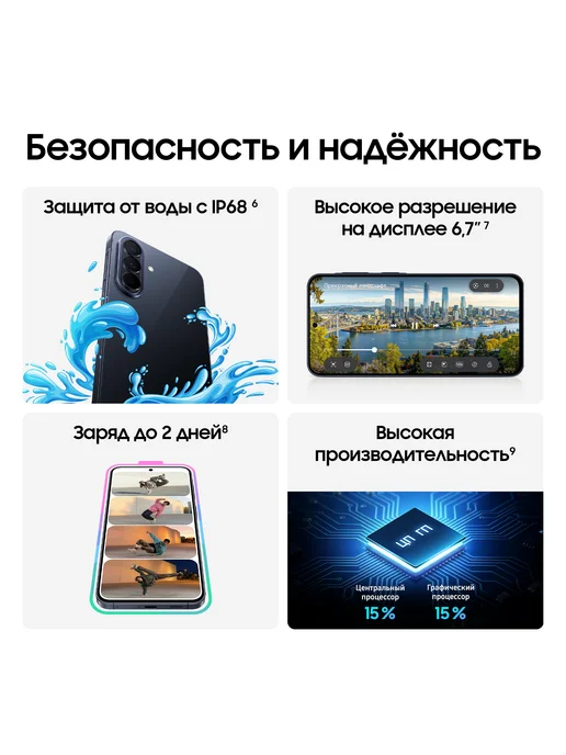 Смартфон Samsung A57 8/128 ГБ, серый, фото 5