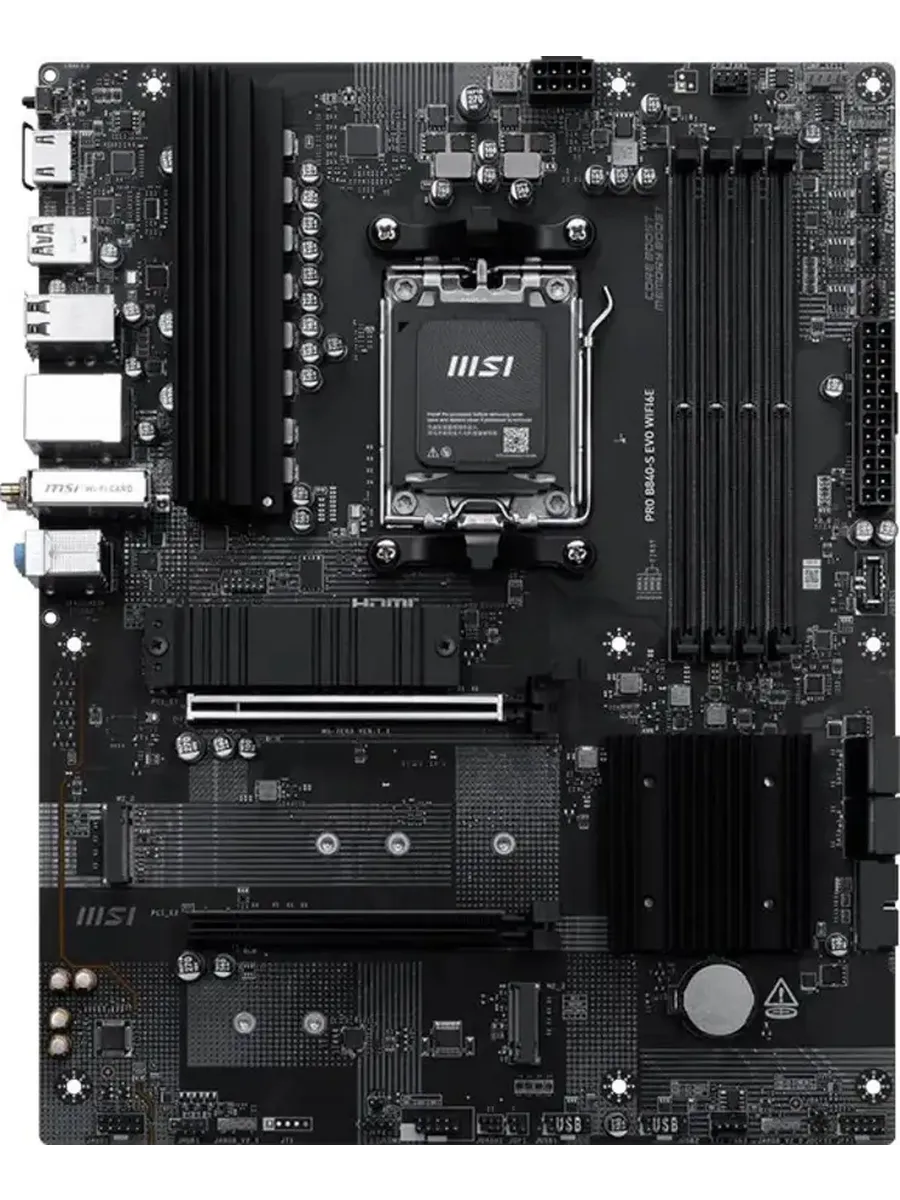 MSI Материнская плата PRO B840-S EVO WIFI6E