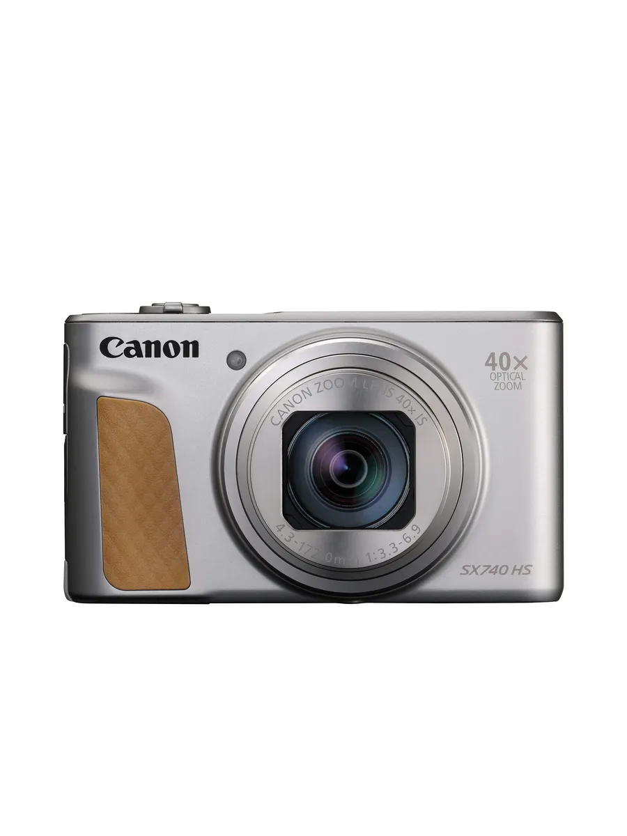 CANON Фотоаппарат PowerShot SX740 HS серебристый