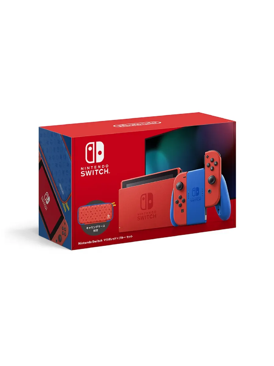 Nintendo Switch Mario набор красный x синий