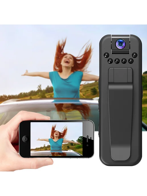 Mini камера HD 1080P WiFi IR ночное камера для тела, вариант, фото 2
