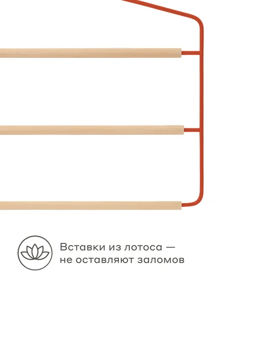 Pragma Набор вешалок многоуровневых 2 шт, спокойный зелёный, 2 шт, фото 5