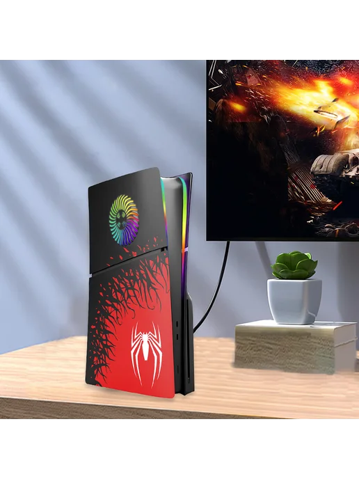 Spider Faceplate для PS5 Slim 2.0 Disc, замена корпуса, вариант, фото 2