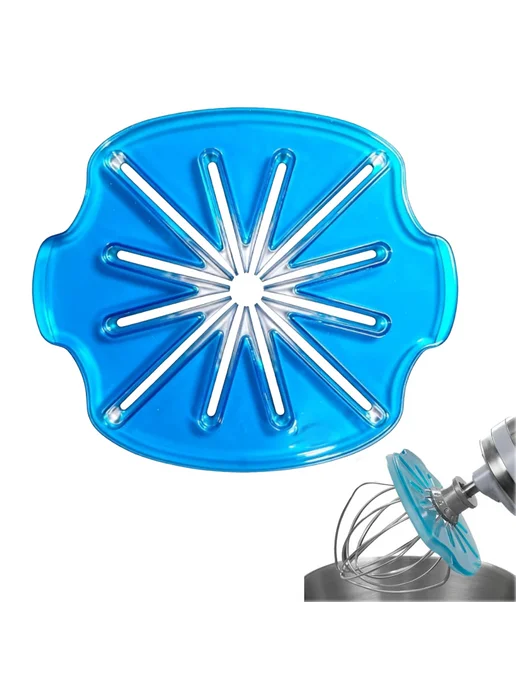 Аксессуар для миксера Stand Mixer Cream Scraper, синий, синий, фото 3