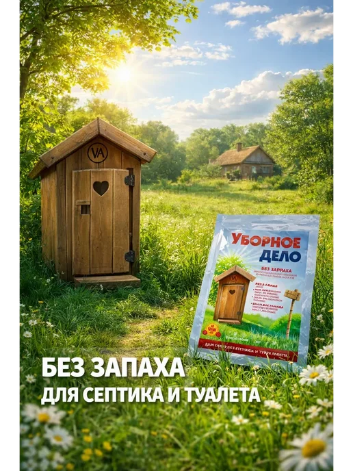 QXENZRY Биоактиватор для септика и дачного туалета от запаха, вариант