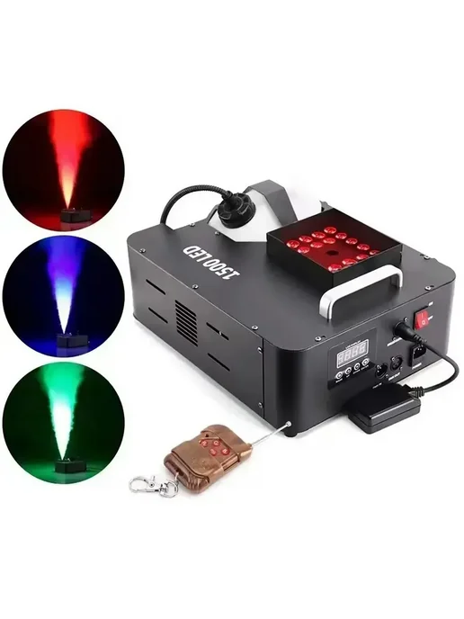 Дым машина DMX Cloud Generator 1500W, 1500 Вт, фото 9