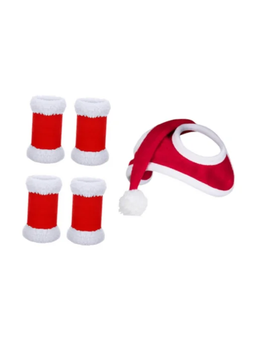 Horse Santa Hat Headwear Velvet Leg Guard for Cosplay Parade, вариант, фото 5