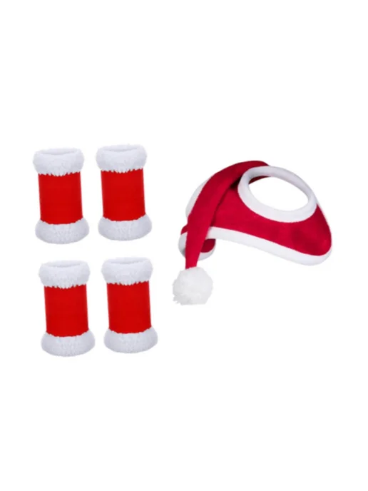 Horse Santa Hat Headwear Velvet Leg Guard for Cosplay Parade, вариант, фото 6