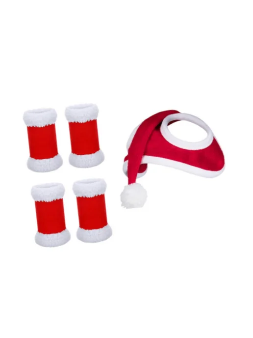 Horse Santa Hat Headwear Velvet Leg Guard for Cosplay Parade, вариант, фото 8