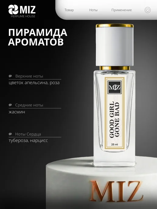 МИЗ Масляные духи kilian good girl 50мл женские Хорошая Девочка, 25 мл, фото 2