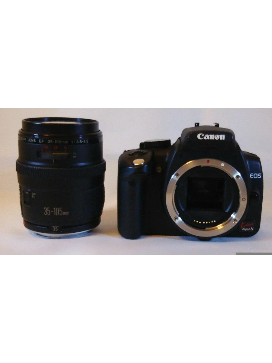 CANON EOS KISS Digital N Black Body USM комплект EF-S 18-55