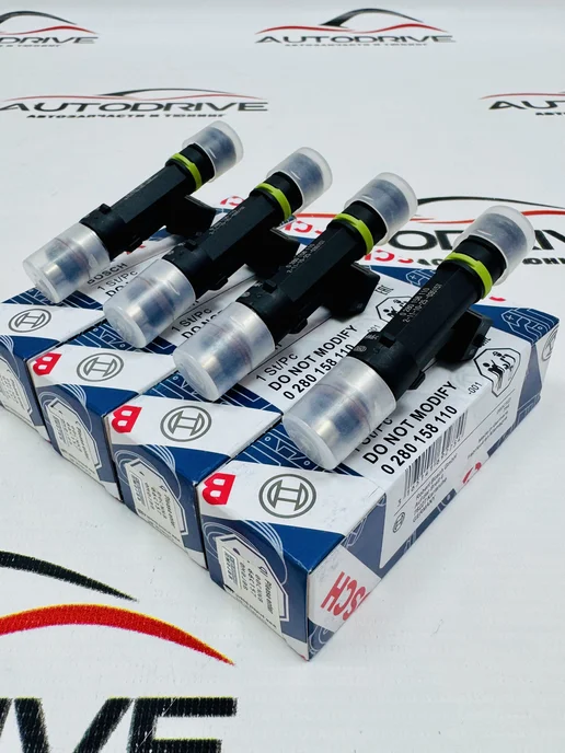 AUTODRIVE163 Топливная форсунка BOSCH 0 280 158 110 комплект 4шт, 4 шт, фото 2