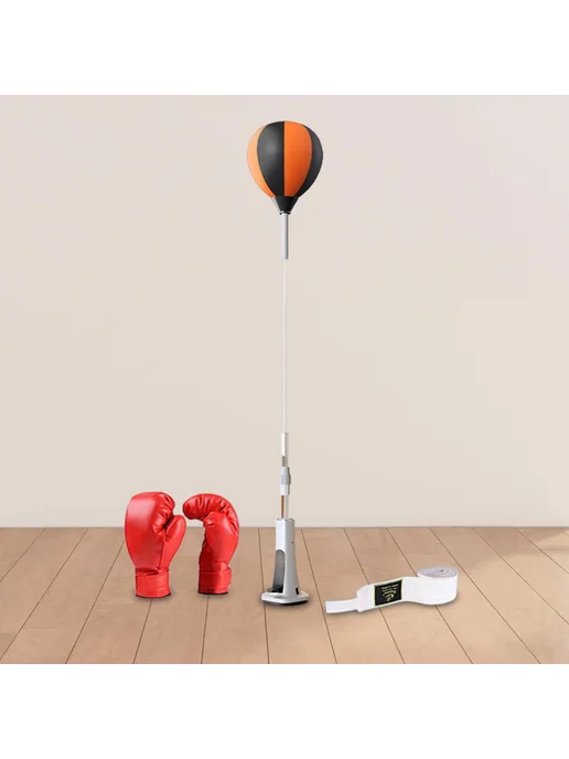 Boxing Reaction Ball Punch Practice with Stand for Workout H, вариант, фото 2