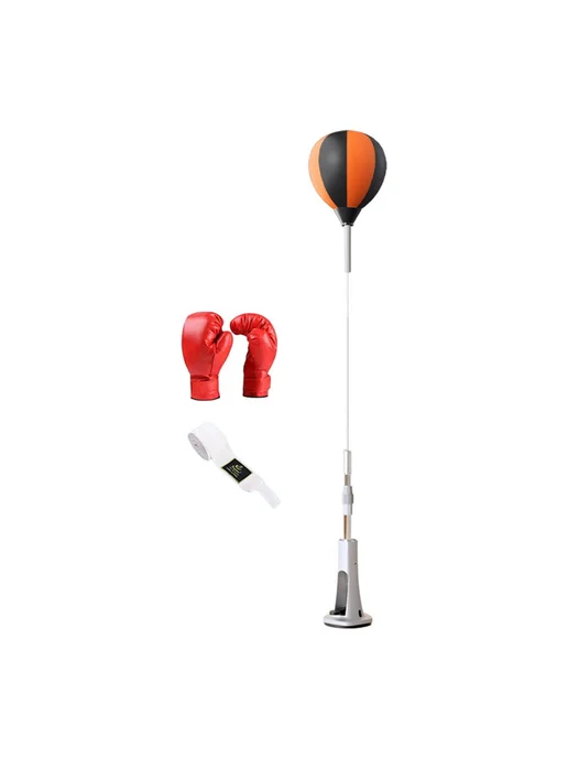 Boxing Reaction Ball Punch Practice with Stand for Workout H, вариант, фото 6