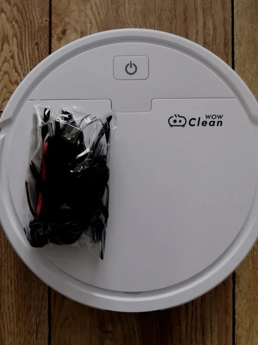CleanWow Робот пылесос для влажной и сухой уборки, белый