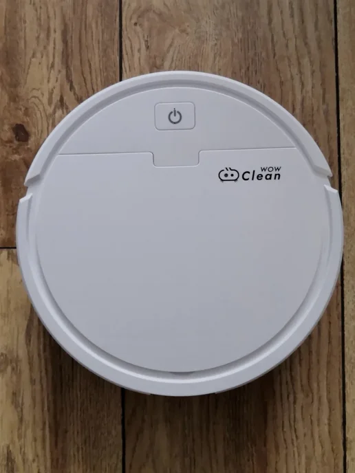 CleanWow Робот пылесос для влажной и сухой уборки, белый, фото 3