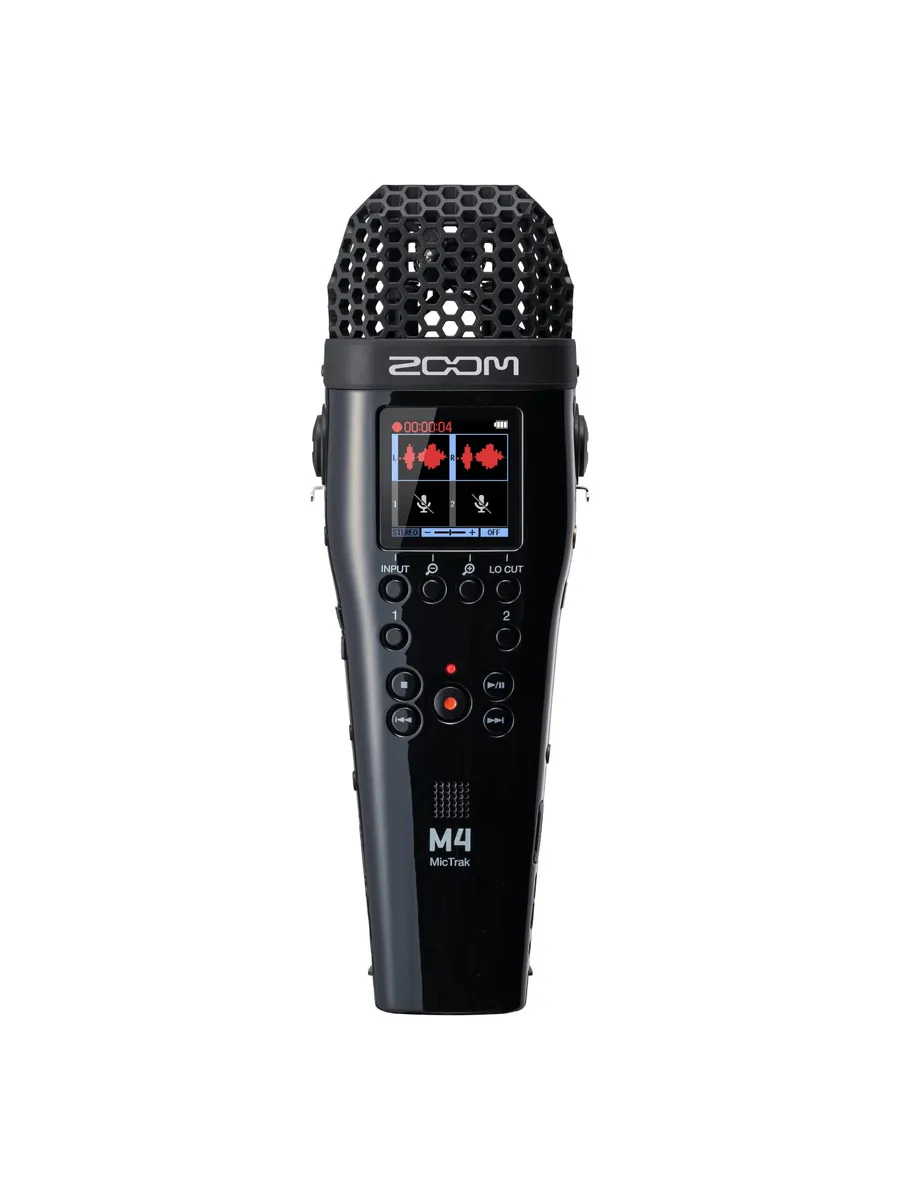 ZOOM M4 — портативный рекордер, 32 бит, 4 дорожки, таймкод