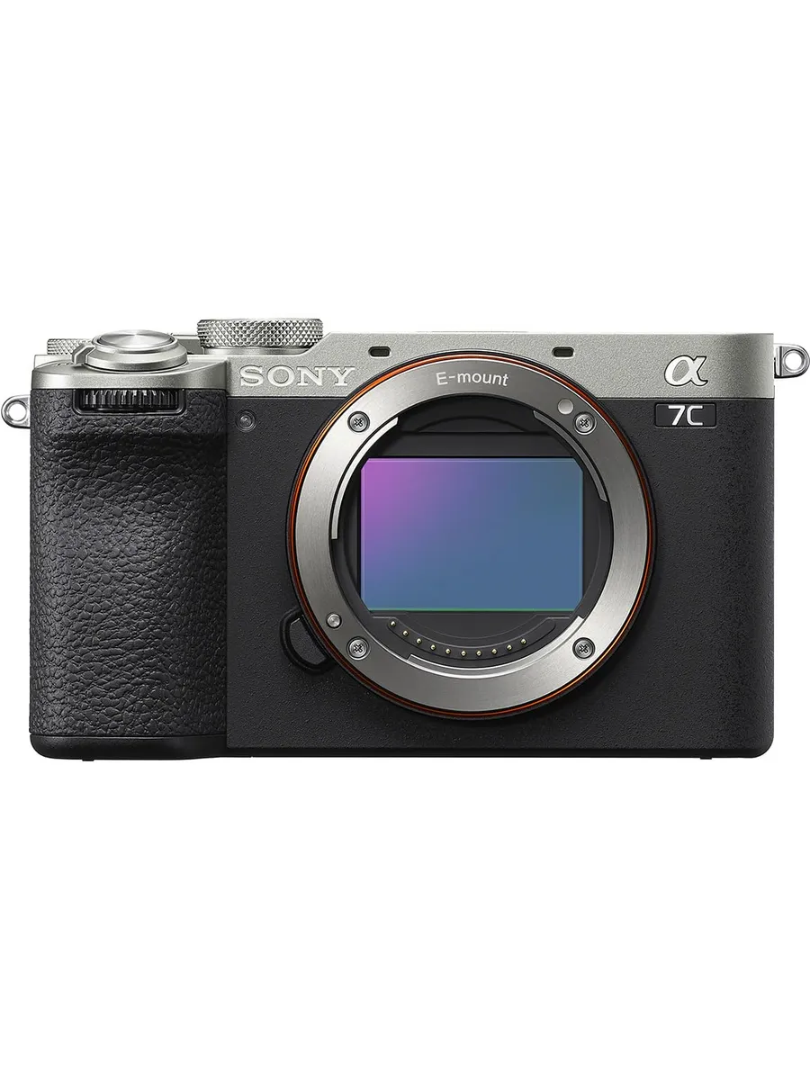 SONY Фотокамера Alpha 7CII, корпус, серебристая