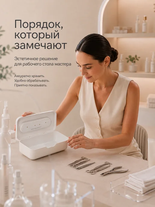 Стерилизатор ультрафиолетовый, белый, фото 2