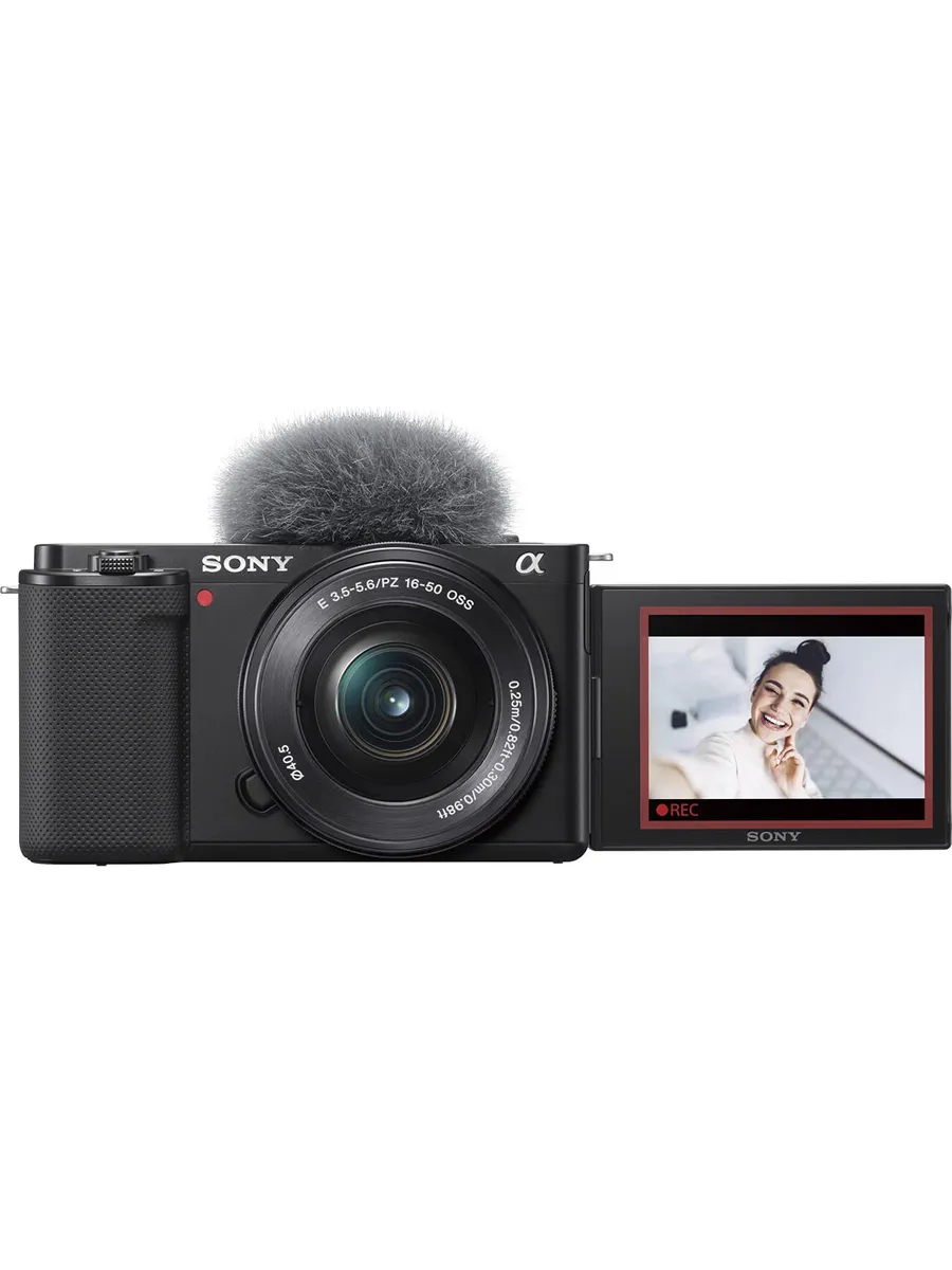 SONY Камера ZV-E10 для видеоблогов с объективом