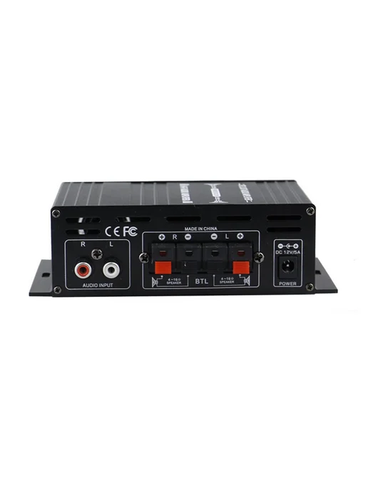 AK-280 мини Цифровой Усилитель 40W+40W 12V для акустики дома, 40 Вт, 40 Вт, фото 4