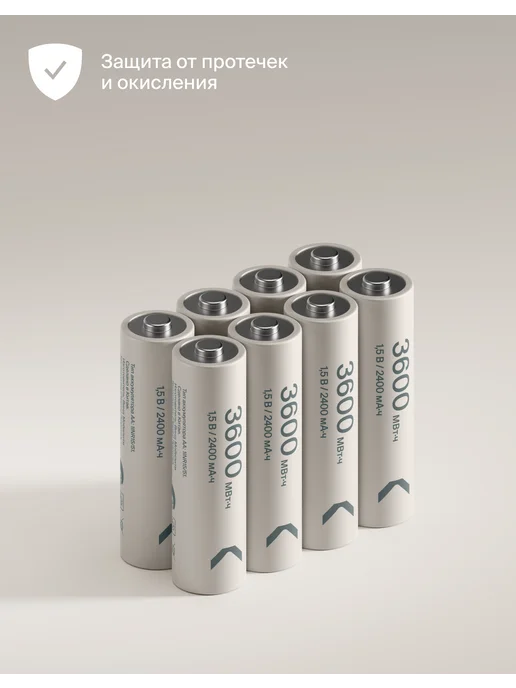 Commo Зарядка Recharge с комплектом Li-Ion аккумуляторов АА, вариант, фото 4