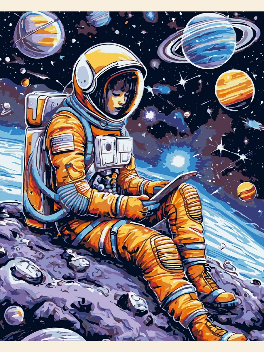 Картина по номерам - Пинтерест стиль космос