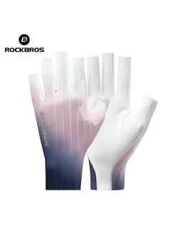 Rockbros Женские летние велосипедные перчатки без пальцев, защита от…