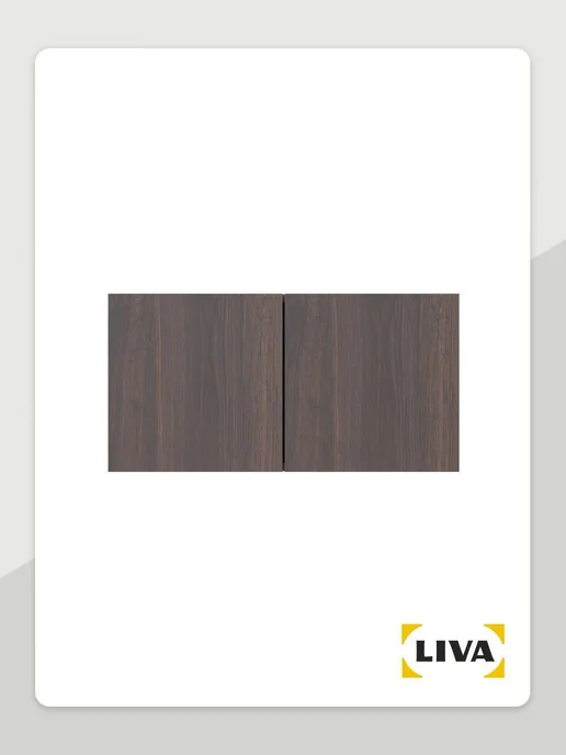 LIVA Антресоль на шкаф Регна 70,2x47x36,6, Дуб Термо темный, 70.2x47x36.6, фото 7