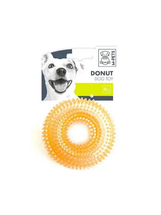 M-PETS Игрушка для щенков кольцо пончик DONUT 9 см, вариант, фото 2