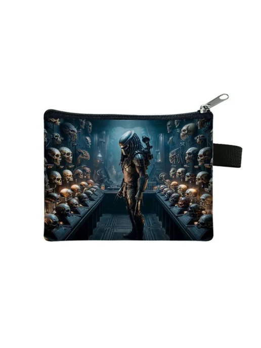 Animakids Кошелек-Монетница Хищник, Predator, черный, фото 2