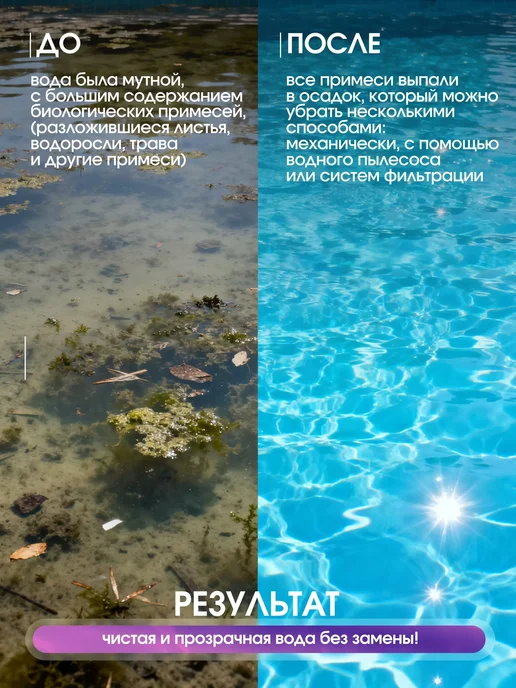 SEPTON NN Средство для бассейна Альгитинн от водорослей, вариант, фото 3