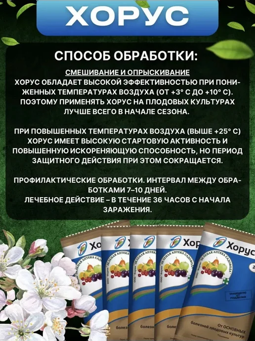 РАСПРОДАЖА Хорус Скор фугницид набор 20 шт, 20 шт, фото 3