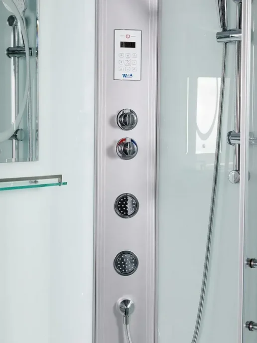 WeltWasser Душевая кабина WERRA XL 1204 L, белый, фото 8