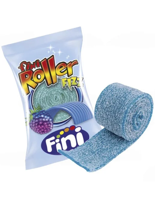 FINI Мармеладная кислая лента Roller Fizz малина, вариант, фото 2