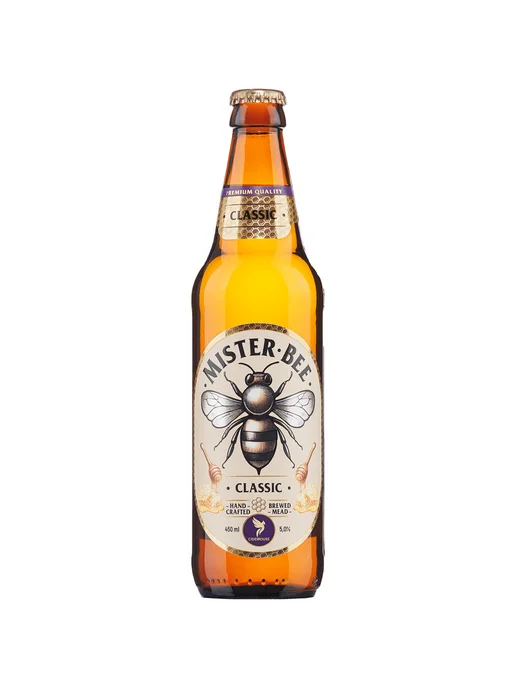 Медовуха Mister Bee Classic 0,45 л, 450 мл
