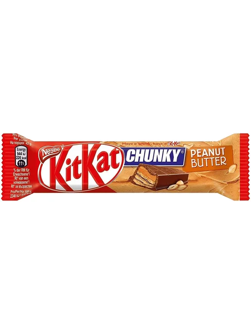 Батончик KitKat Chunky Peanut 42 г, 42 г